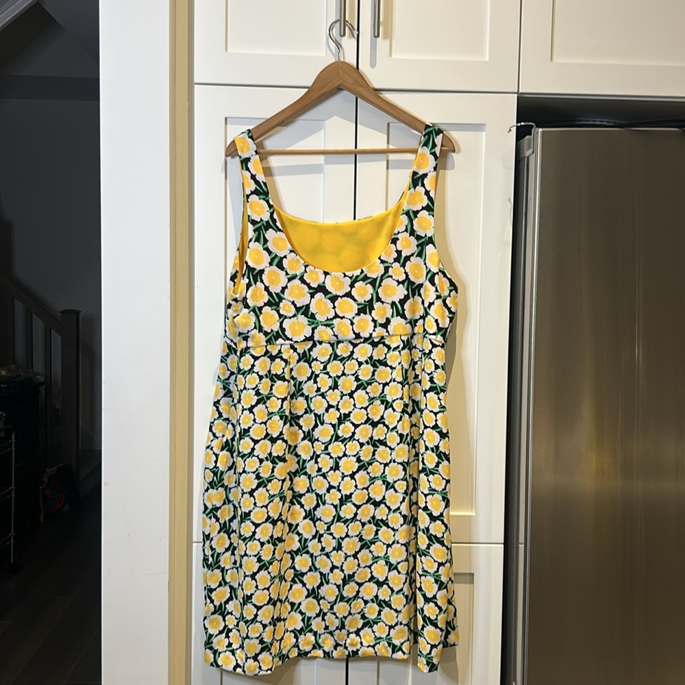 Diane Von Furstenberg Yellow Floral Sundress - Picture 10 of 13